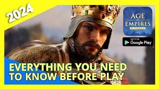 ALL FEATURES EXPLANATION AGE OF EMPIRES MOBILE FULL TIPS & TRICKS GAMEPLAY ANDROID / iOS 2024