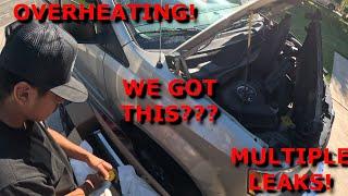 Jiffy Lube TOLD HER take it to a REAL MECHANIC... Mobile Mechanic FIXES overheating VAN