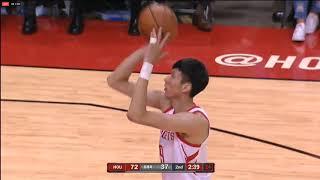 Zhou Qi NBA Preseason Game 2 vs Shanghai Sharks HIGHLIGHTS