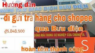 Hướng dẫn đổi trả hàng trên shopee