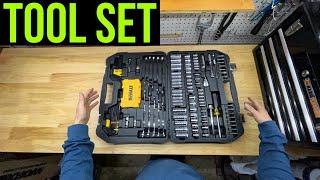 $75 DeWALT 142 PCS Mechanics Tool Set Worth It? (DWMT73802) 1/4 & 3/8" Drive, MM/SAE