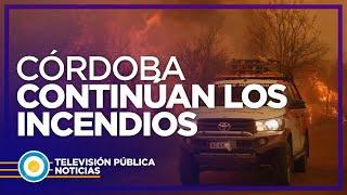 Casas arrasadas por los incendios en el Valle de Punilla