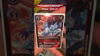 SaviorHuckmon BT-6 (Championship Finals) #digimoncardgame