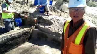 Archaeologist Lance McNees Explains Pithouse Artifacts