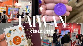 TAIWAN 5D4N: CEB-MNL-TPE Airport Guide