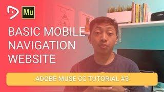 Basic Mobile Navigation in Muse CC Tutorial