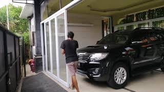 Pintu sliding Garasi mobil