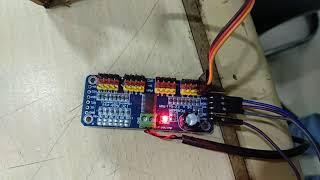 PCA9685 Servo motor driver with arduino