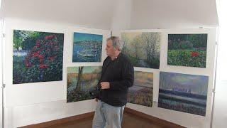 2023 Joint Exhibition at the Willoughby Memorial Gallery - Corby Glen. Peter Wood & Patrick Douglas.