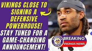  TARGET ACQUIRED: VIKINGS CLOSE TO SIGNING DEFENSIVE POWERHOUSE STEPHON GILMORE! MN VIKINGS NEWS