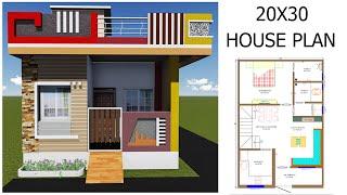 20x30 HOUSE PLAN | EAST FACING HOUSE | VASTU PLAN