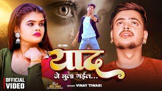 #VIDEO | याद जे भुला गईल | #Vinay Tiwari | Ft. #Nitu Yadav | Yaad Je Bhula Gail | Bhojpuri Sad Song