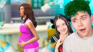 Моя девушка БЕРЕМЕННА?!  SIMS 4