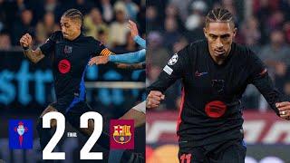 2 POINTS DILAPIDÉS ! Celta Vigo 2-2 Barça : KOUNDE FAUTIF, CASADO NAÏF !