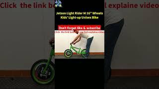 Jetson Light Rider M 16” Wheels Kids’ Light-up Unisex Bike