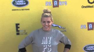 Busy Philipps arriving to PS ARTS Express Yourself 2014 @Busyphilipps25