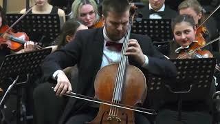 David Popper - Hungarian Rhapsody, Op.68 | Modest Mentsinskyy - cello, Tetiana Lysenko - conductor