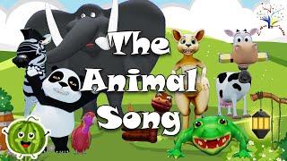 The Animal Song Std 2 | Kids Songs and Nursery Rhymes EduFam #animalsongs #animalsoundssong #animals