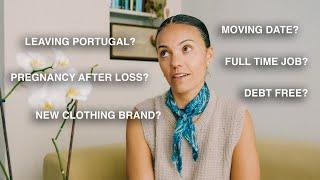 Moving Out, Debt-Free, Hot Content, Full Time Job, Pregnancy after loss Q&A