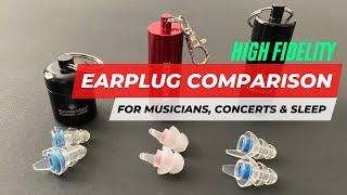 Eargasm vs EarPeace vs Hearprotek High Fidelity Earplugs - Comparison & Review for Music and Sleep