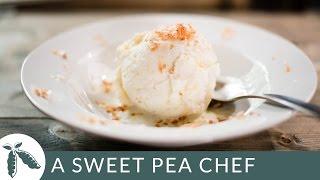 Pineapple Coconut Ice Cream | A Sweet Pea Chef