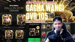 *NEW CODE GIFT* GRATIS GULLIT OVR 105 ?! BAHAS LENGKAP EVENT BALLON D''OR | UPDATE TERBARU FC MOBILE