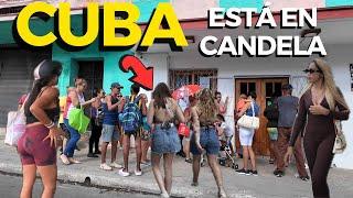 This is CUBA TODAY: This is HAPPENING on the STREETS OF CUBA. LIFE in Cuba WITHOUT MONEY