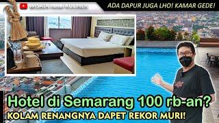 HOTEL MURAH SEMARANG, KAMARNYA GEDE? | Star Hotel Semarang, ADA KOLAM RENANGNYA JUGA!