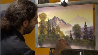 The Painting Delight Show Season 1 Episode 5 ''Mountain at Sunset''