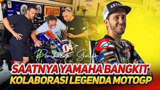 LEGENDA "GP" BERSATUKOLABORASI ANDREA DOVIZIOSO DAN VALENTINOROSSI~RACIK MESIN GANAS YZR-M1 TERBARU