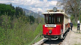 Tram Driver's View - Museumstramway Mariazell (Museum tramway Mariazell) Mariazell - Erlaufsee 4K