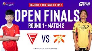 FNATIC ONIC PH vs FALCON ESPORTS | SPS Mobile Open Finals | MLBB | S5 Day 5 | Round 1 Match 2