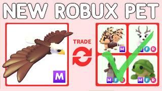 Trading The NEW BALD EAGLE In Adopt Me! Roblox