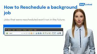 SAP Background Job Processing – Reschedule