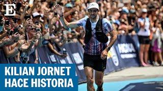 Las 19 horas del récord de Killian Jornet en el Ultra Trail del Mont Blanc en 150 segundos | EL PAÍS