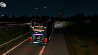 Euro Truck Simulator 2 Bus trip to Napoli with Setra S 517HDH