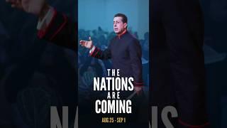 The nations are coming... Are YOU? Register for Victory Campmeeting at GlobalRevival.com/VICTORY