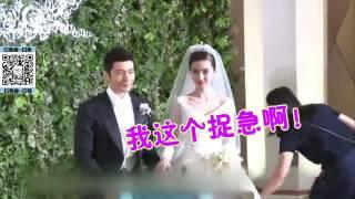 Baby真的怀孕了  黄晓明害羞低头咧嘴笑 160812