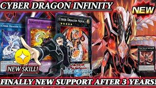 FINALLY! CYBER DRAGON INFINITY is HERE! NEW SUPPORT after 3 YEARS WAITING! [DUEL LINKS]