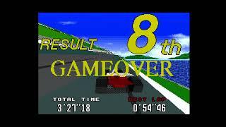 Mega Drive Challenge 28 - Virtua Racing (Actual Hardware)