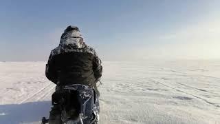 Рыбалка в Боровом. Перевернулась на мотособаке.