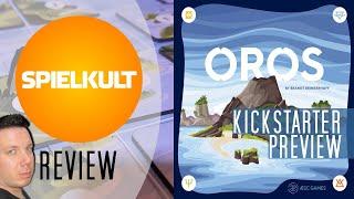 Oros // Brettspiel // Kickstarter-Preview // Regeln & Meinung