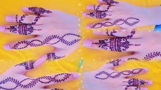 Stunning Finger Mehndi Design for Special Occasion || Finger Mehndi Tutorial || Finger Mehndi Art