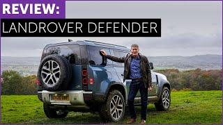 New Land Rover Defender. On road. Off road. With Tiff Needell