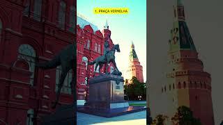 TOP 5 - Pontos Turísticos de Moscou! #shorts