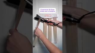 Como fazer ondas com a babyliss #babyliss #cachos #cabelocacheado #cabelo #shorts #suelenvelasco