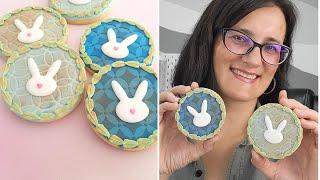 Easter Bunny Silhouette Cookies