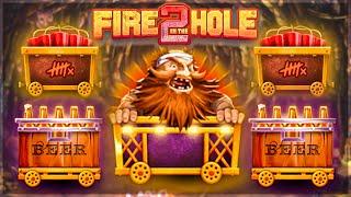 PERSISTENT COLLECTOR On FIRE IN THE HOLE 2 SLOT!! (BROKEN) *NEW*