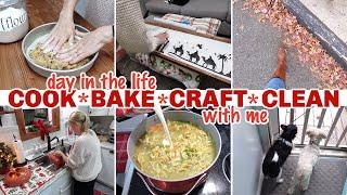 COOK * BAKE * CRAFT * CLEAN WITH ME / DAY IN THE LIFE, FALL 2024