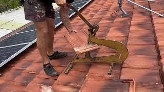 How to Cut Roof Tiles - Perth